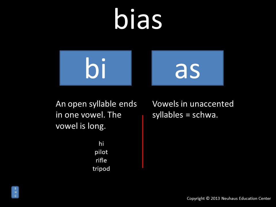 bias - pronunciation