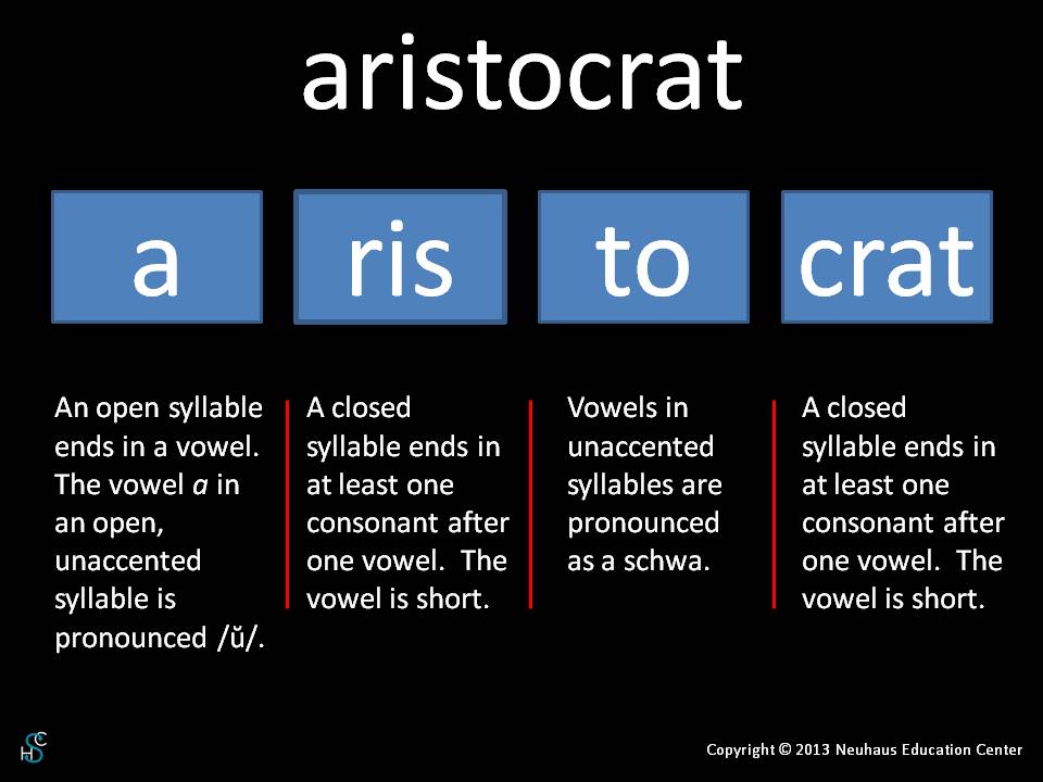aristocrat - pronunciation