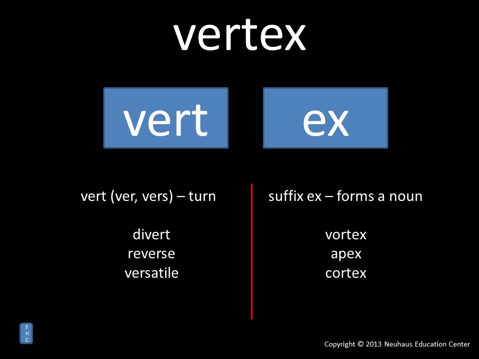vertex - meaning