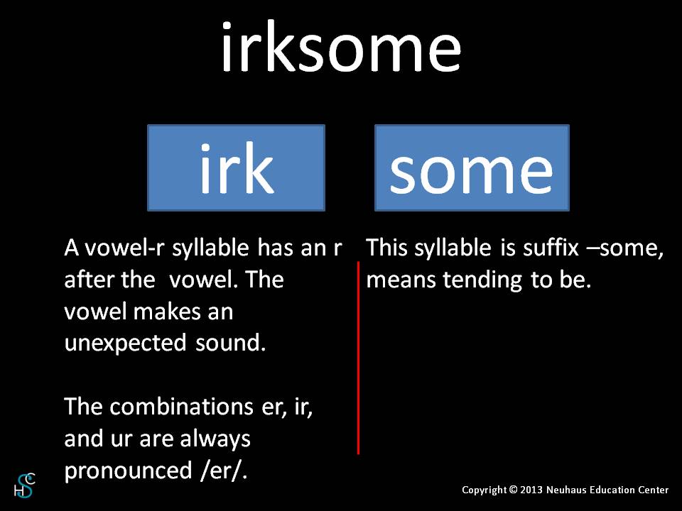irksome - pronunciation