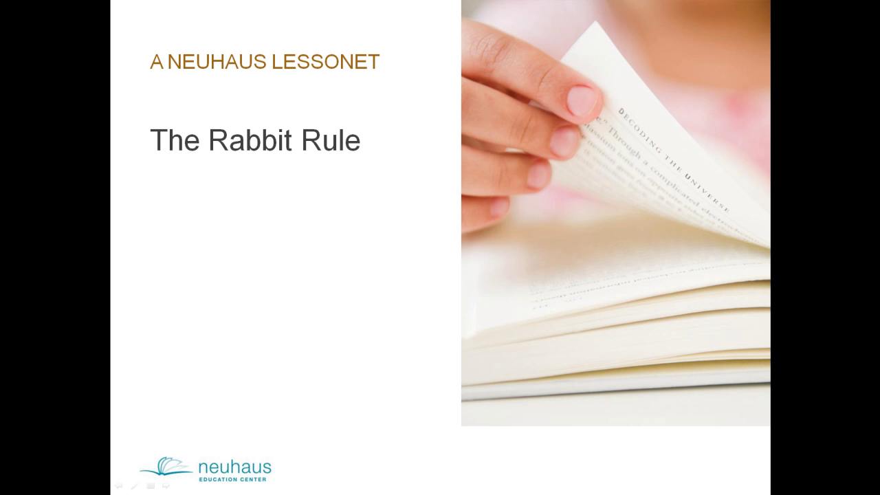 The Rabbit Rule